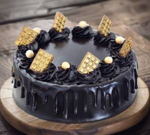 Dark Chocolate Overloaded Cake