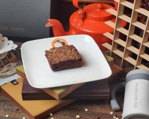 Eggless Chocolate Walnut Brownie