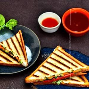 Veg Toast Sandwich