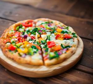 Cheese Mixed Veg Pizza 8"