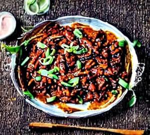 Boneless chilli chicken dry