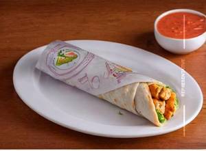 Egg chicken cheese roll