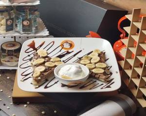 Banana Nutella Waffle