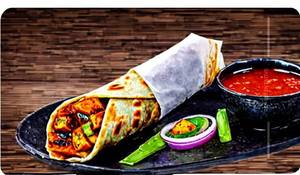 Paneer Double Egg Roll
