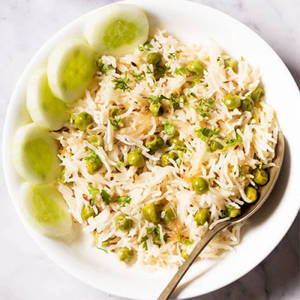 Green Peas Pulao