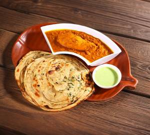 Changezi Chaap with Malabar Paratha