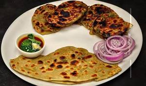 Mutton Kabab Paratha ( 2 kebab 2 Paratha)