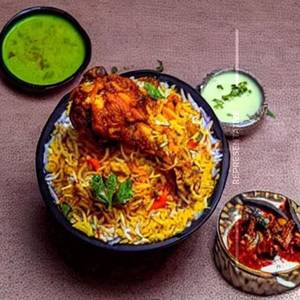 Malabar Chicken Biryani [Half]