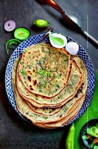 Matar Paratha