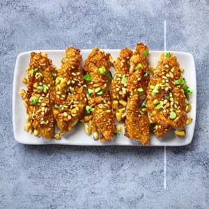 Chicken Sesame Corn Toast