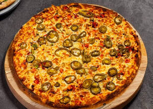 Jalapeno Corn Pizza (o)