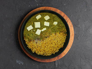Palak Paneer Rice Bowl