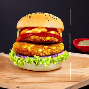 Ob cheese corn burger