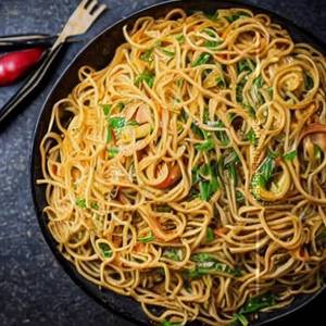 Egg. Garlic Noodles