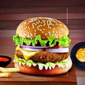 Fries Burger
