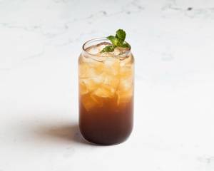 Sparkled Peach Iced Tea