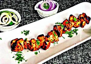 Mushroom Tandoori Tikka