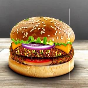 Veg bite burger