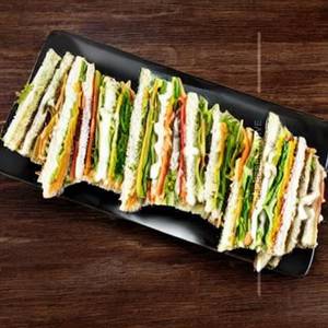 Vegetable Club Sandwic