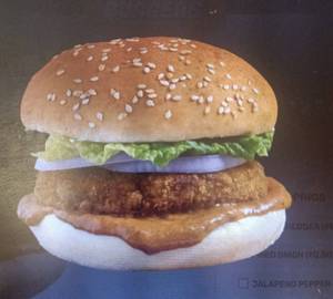 American Cheese Supreme Chicken Burger