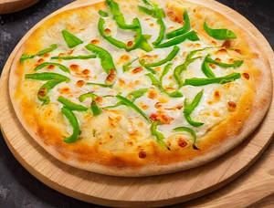 Cheesy Capsicum Pizza