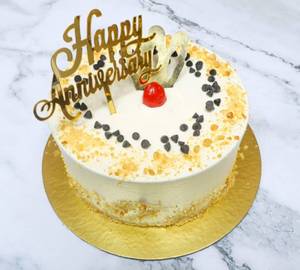 Butterscotch crunchy cake