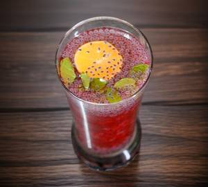 Pomegranate Sabja Drink