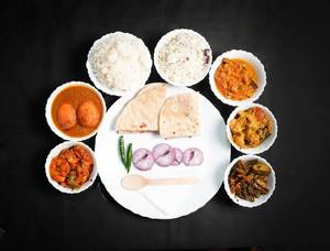Special Egg Thali