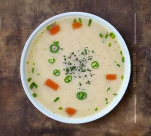Brunt garlic soup