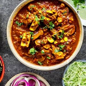 Mushroom Corn Jalfrezi