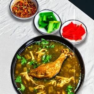 Chicken Okye Soup 
