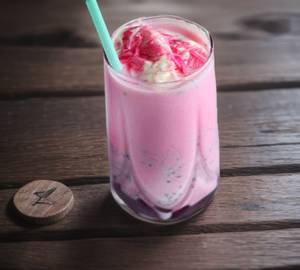 Strawberry thick milkshake