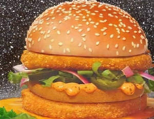 Signature Hot Burst Veg Burger