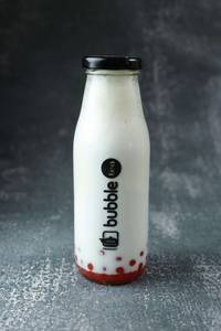 Lychee Smoothie with Poping Boba