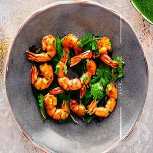 Ginger prawns