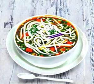 Veg Noodles Soup