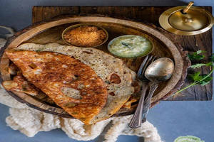 Rava Coconut Masala Dosa