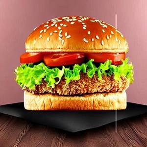 Double Tower Chicken Burger