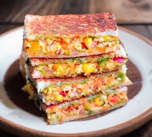 Schezwan Veg Sandwich