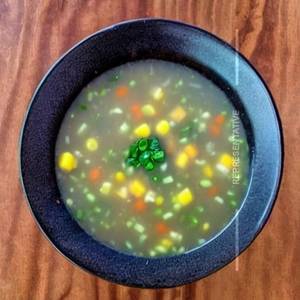 Veg sweet corn soup