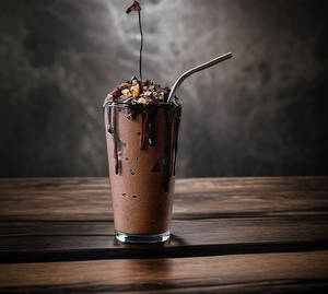 Belgium Chocolate Brownie Shake