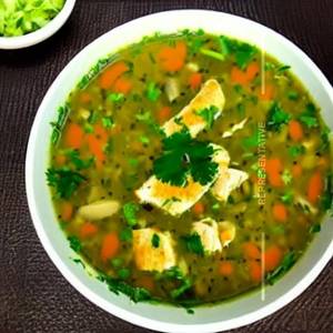 Zesty Lemon Coriander Soup Chickenn
