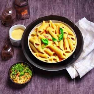 Malai paneer pasta