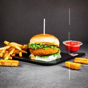 Chicken Mini Tornado Burger
