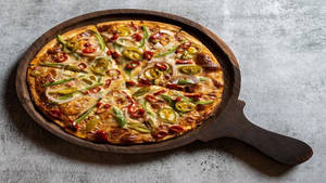 Fiery Flames Pizza (11 Inch)