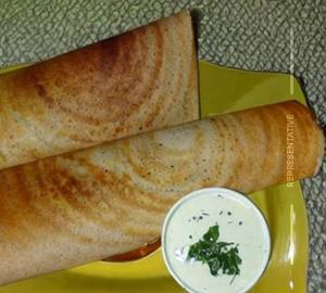 Butter Dhania Plain Dosa