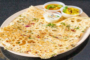 Rava Onion Paneer Dosa