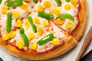 Corn N Capsicum Pizza
