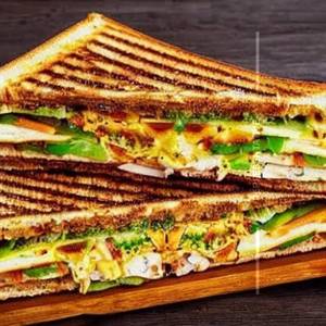 Omelette Grilled Sandwich [Mayno]