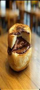 Nutella Bun Maska Grilled